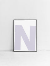 Letter N Poster