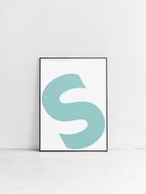 Letter S Poster