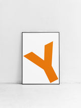 Letter Y Poster