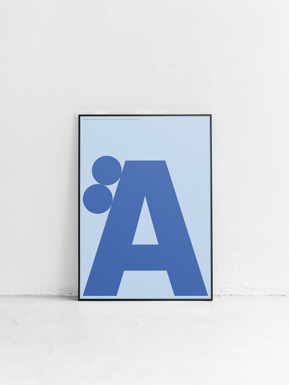 Letter Ä Poster
