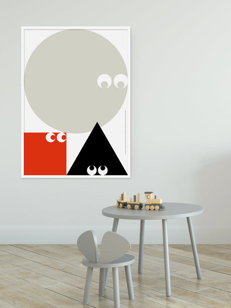Basic Shapes Poster