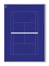 Sport Tennis Court Poster