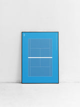 Sport Tennis Court Australian Open Poster