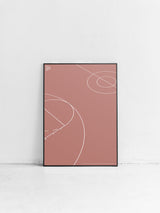 Sport Basketball Court Detail Poster