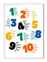 One to Ten Poster