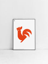 Animal Rooster Poster