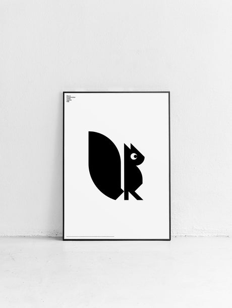 Animal Squirrel Poster