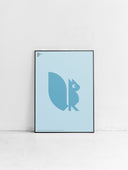 Animal Squirrel Poster