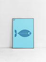 Animal X-Ray Fish Poster