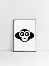 Animal Monkey Poster