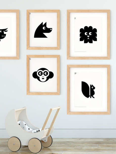 Animal Lion Poster