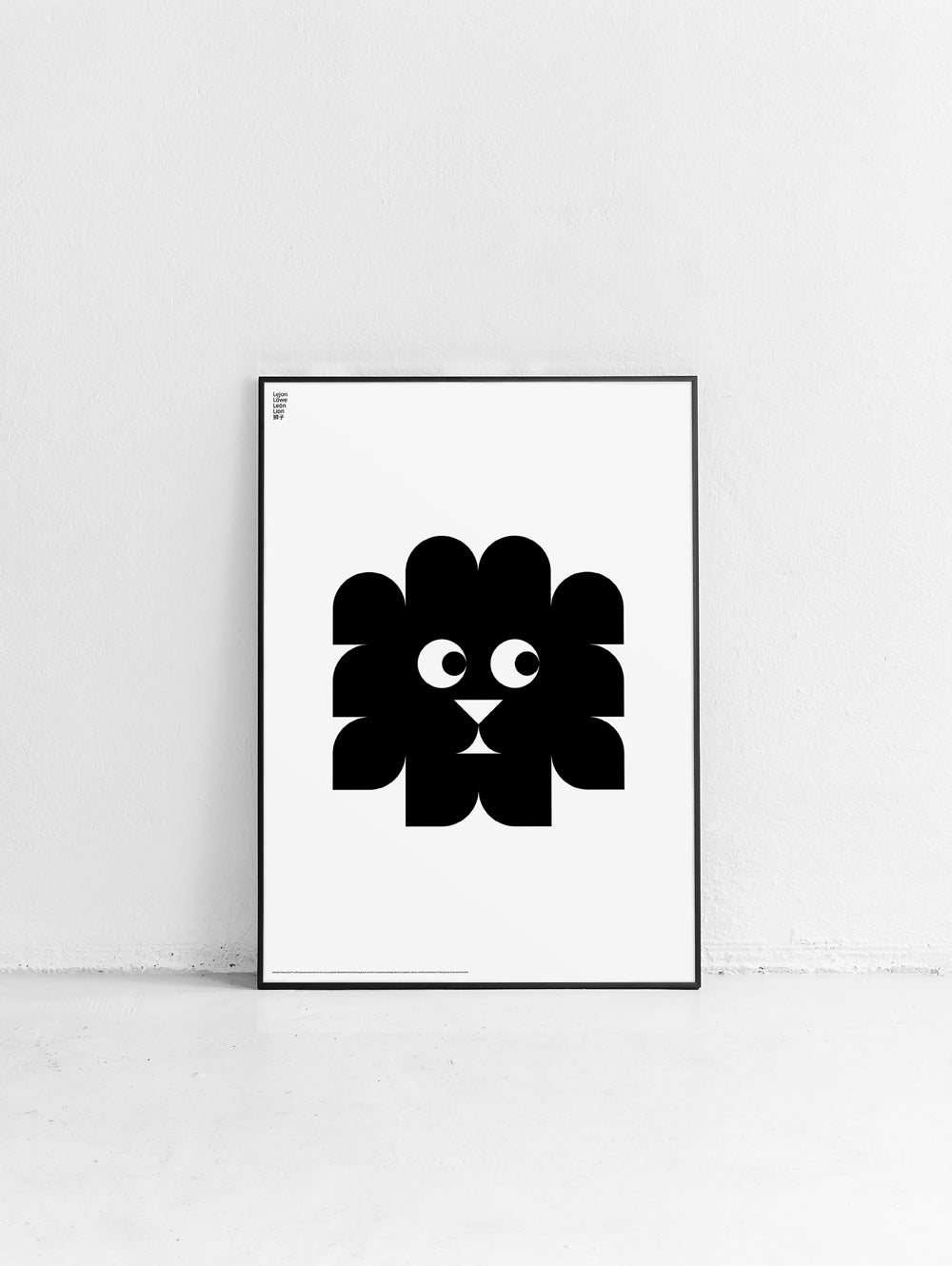 Animal Lion Poster