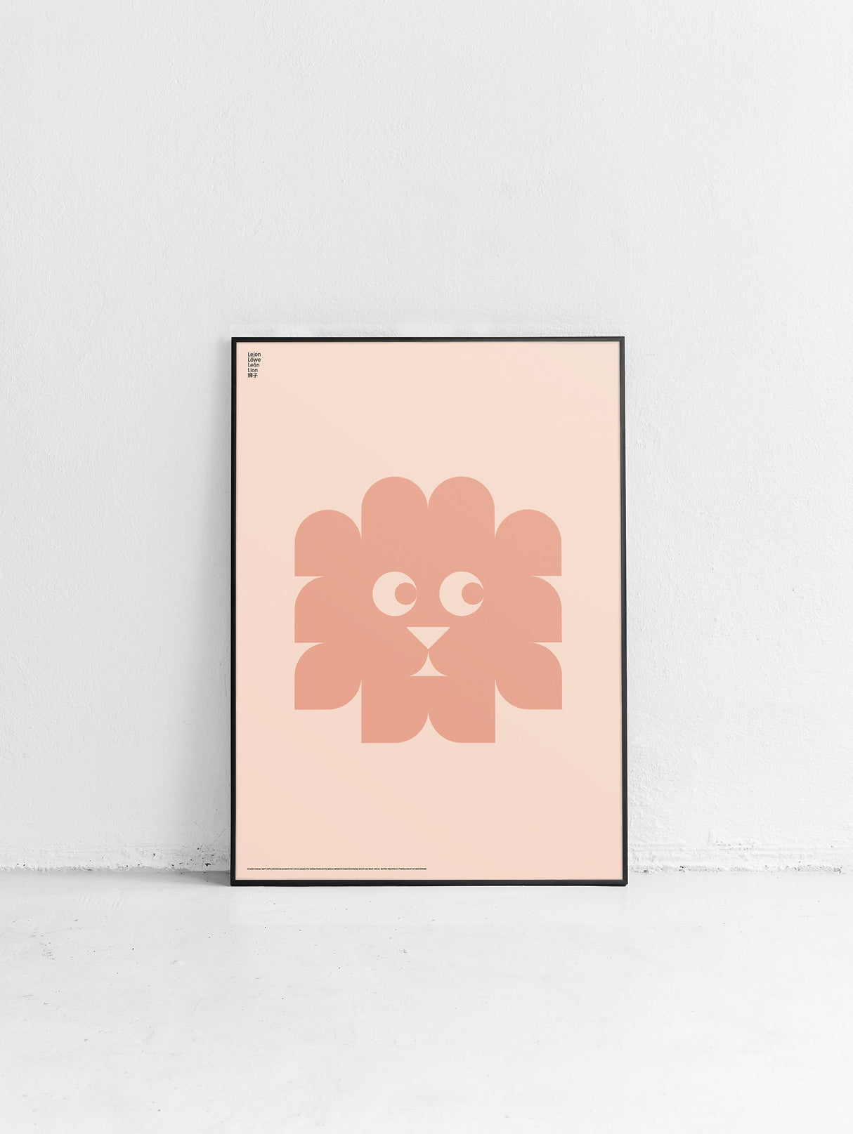 Animal Lion Poster