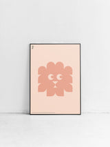 Animal Lion Poster
