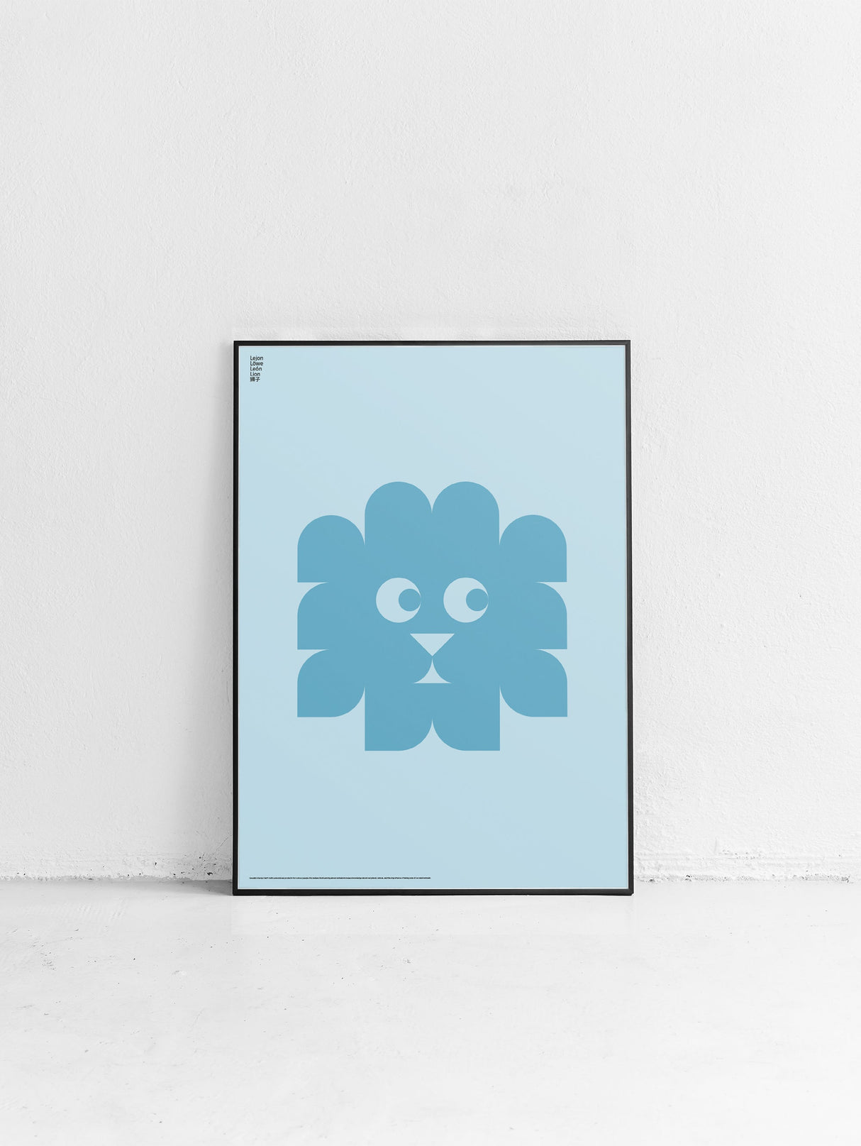 Animal Lion Poster