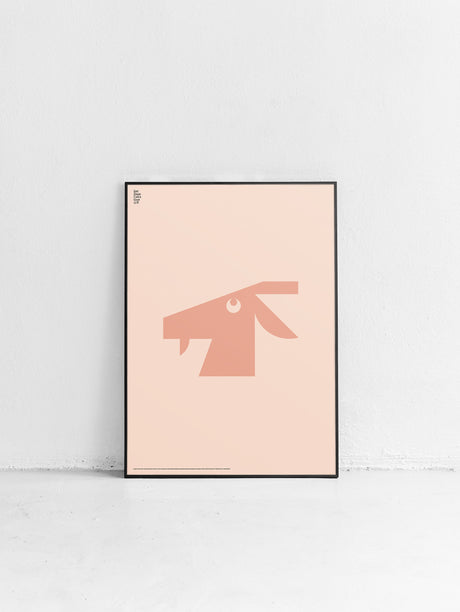 Animal Goat Poster