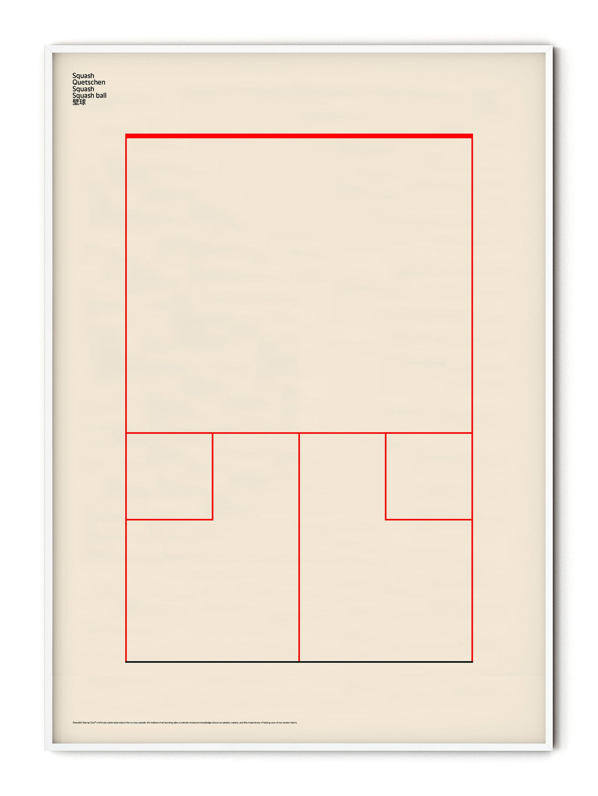 Sport Squash Poster
