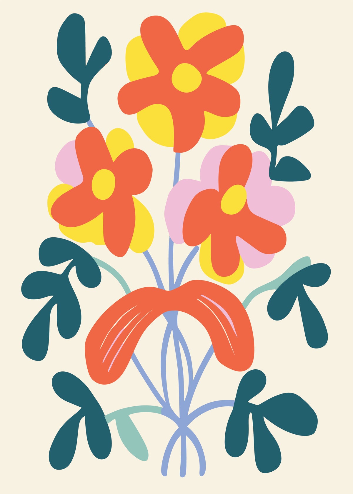 Tall Folk Flower Garden