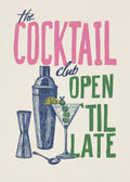 The Cocktail Club Poster