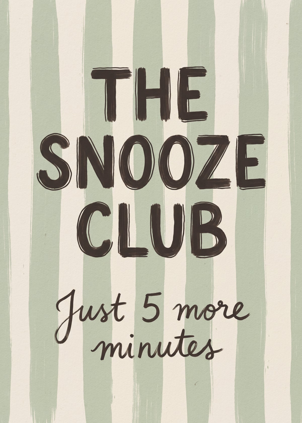The Snooze Club Poster