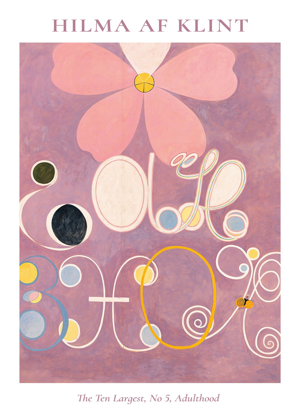 Hilma af Klint The Ten Largest No 5 Adulthood