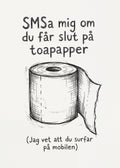 Toilet Paper Humor Poster