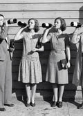 Vintage Ladies Celebrating Poster