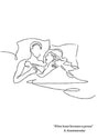 When home comes a person 2 designposter och design tavlor