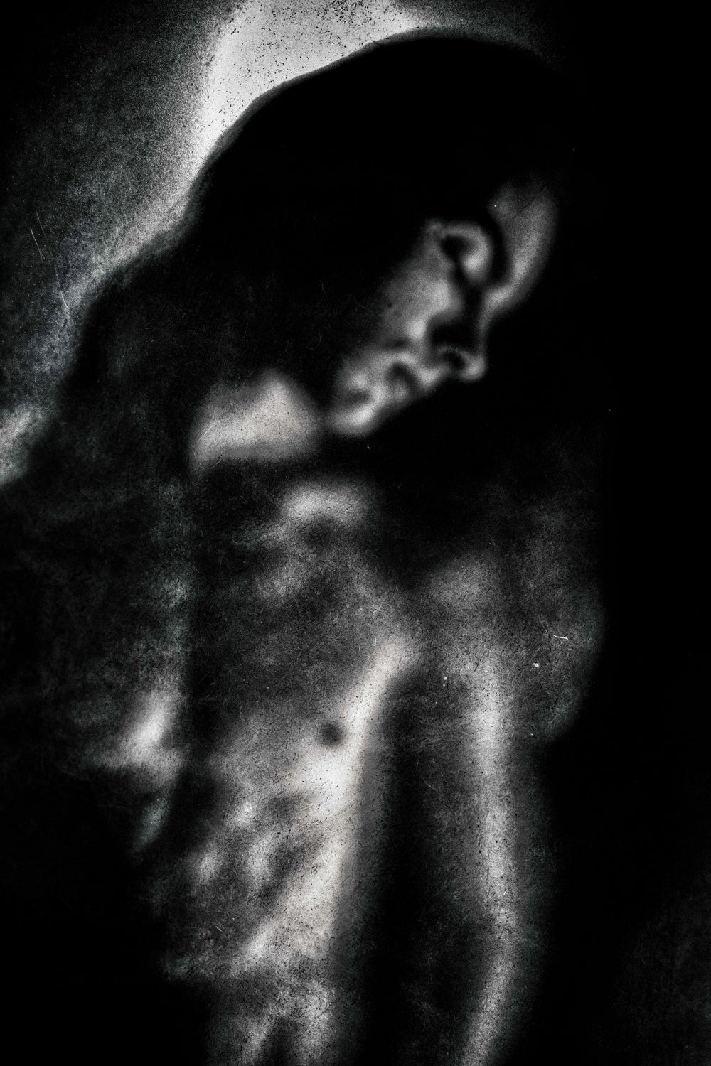 alone with the moon Poster och Canvastavla