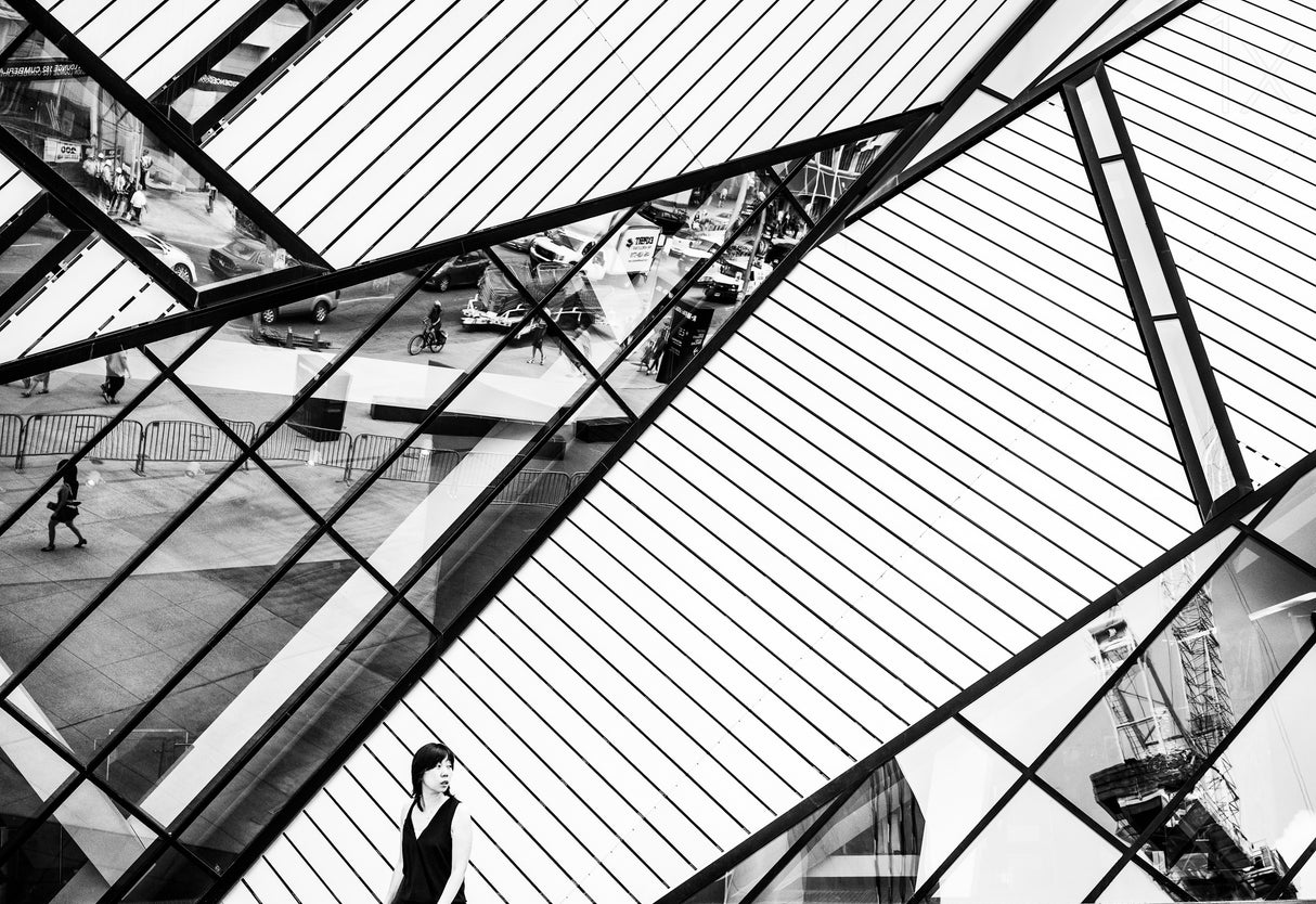 Consumed by Structure Poster och Canvastavla