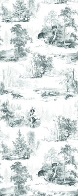Hl010  Woodlands   1206mm X 3000mm Poster och Canvastavla