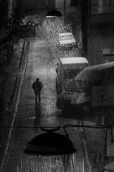 Rainy man Poster och Canvastavla