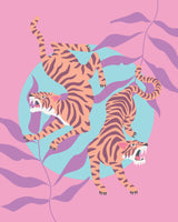 Tigers Poster och Canvastavla