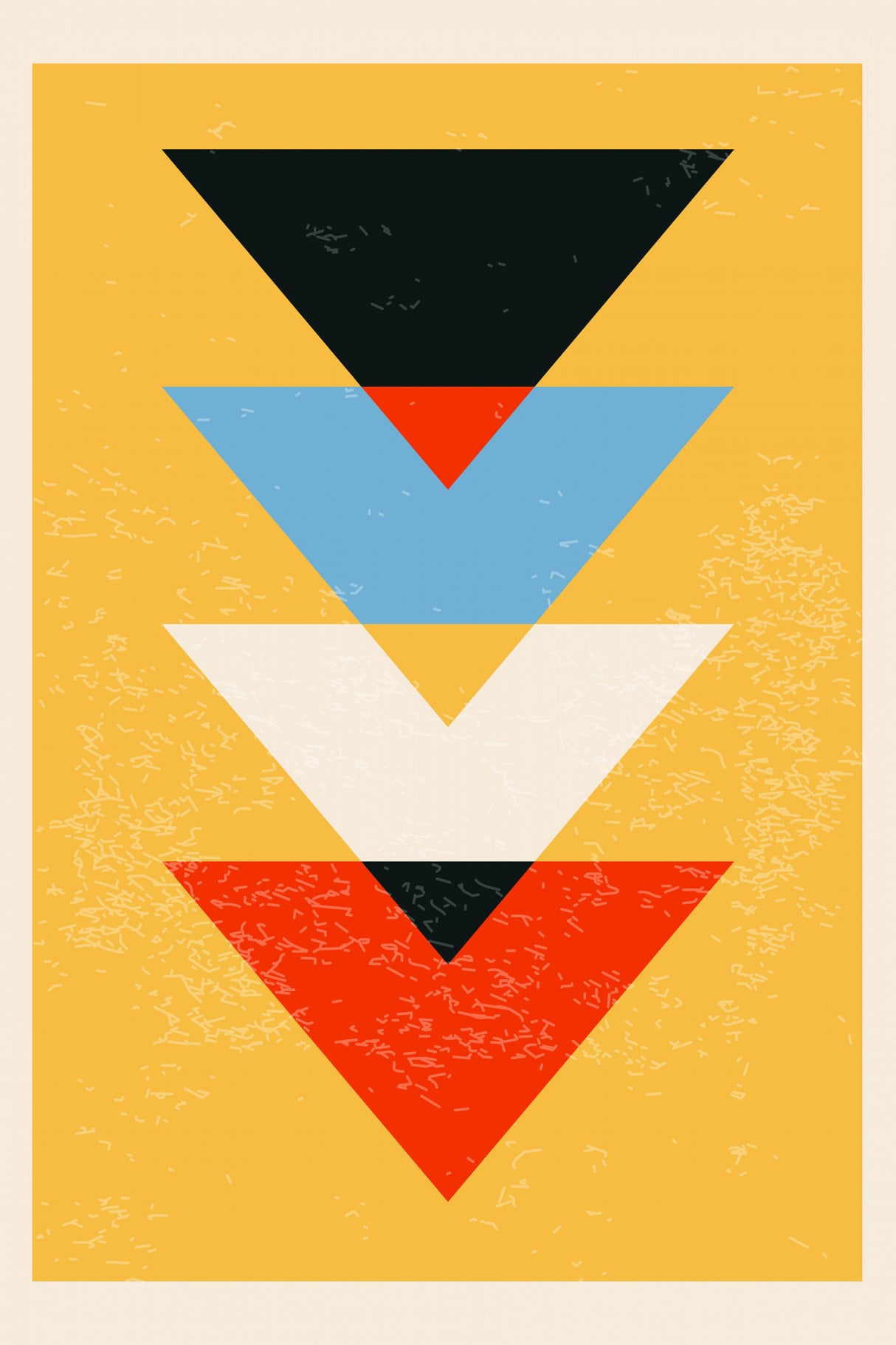 Minimal Abstract Shapes Series #8 Poster och Canvastavla