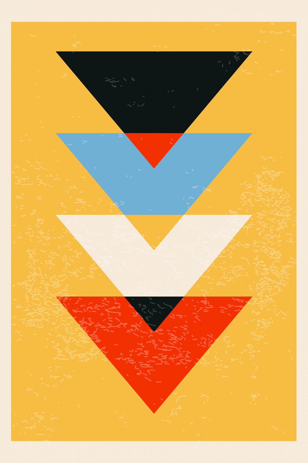 Minimal Abstract Shapes Series #8 Poster och Canvastavla