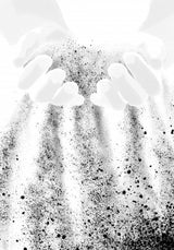 Hands Sand Poster och Canvastavla