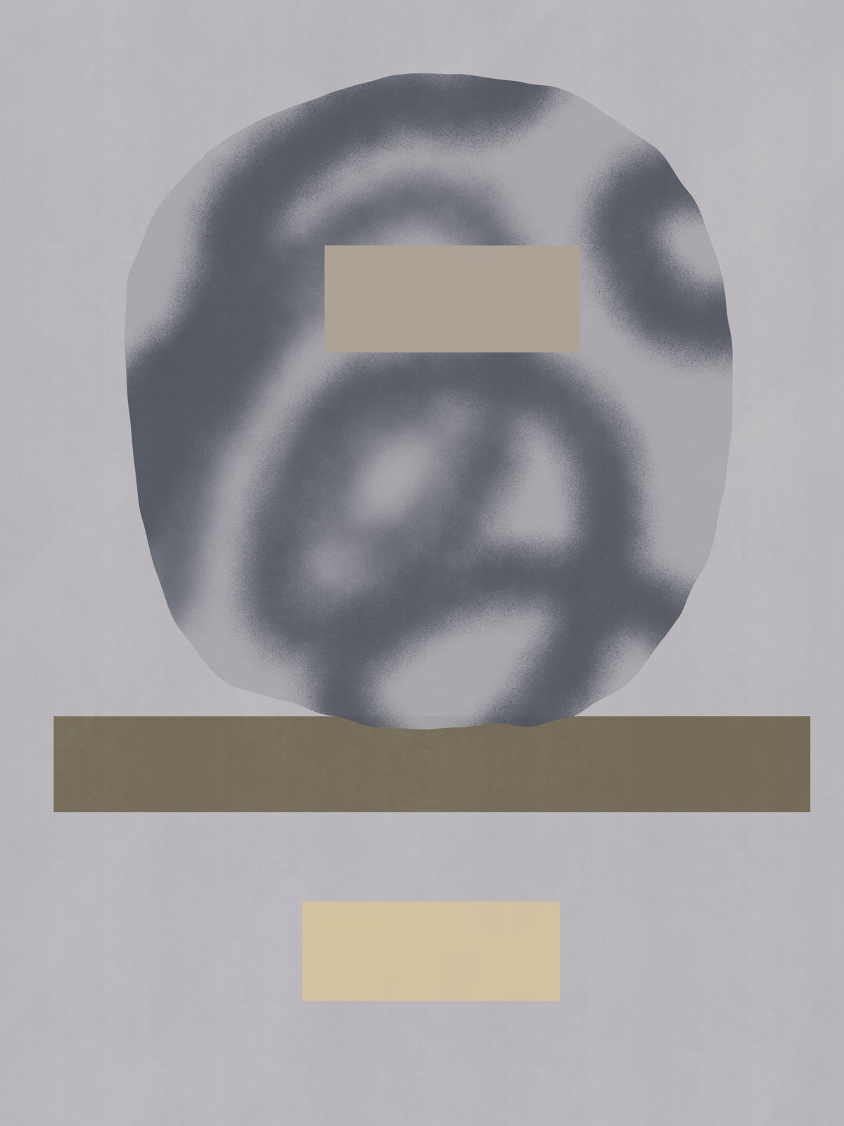Geometric in grey 05 Poster och Canvastavla