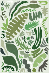 Green Garden Colors and Shapes Poster och Canvastavla