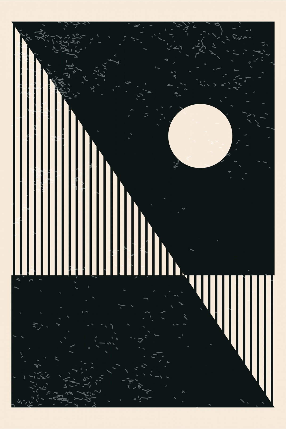 Minimal Abstract Series #12 Poster och Canvastavla