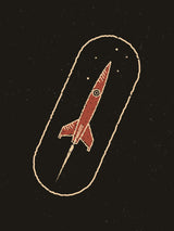 Red Rocket Poster och Canvastavla