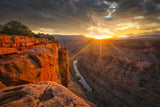Sunrise Over The Grand Canyon Poster och Canvastavla