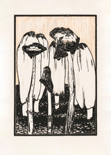 Ink Mushrooms (1915) Poster och Canvastavla