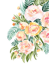 Abigail bouquet Poster och Canvastavla