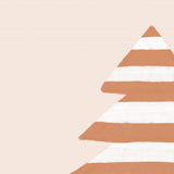 Stripey Xmas Tree Poster och Canvastavla