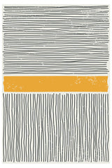 Black and Yellow #2 Poster och Canvastavla