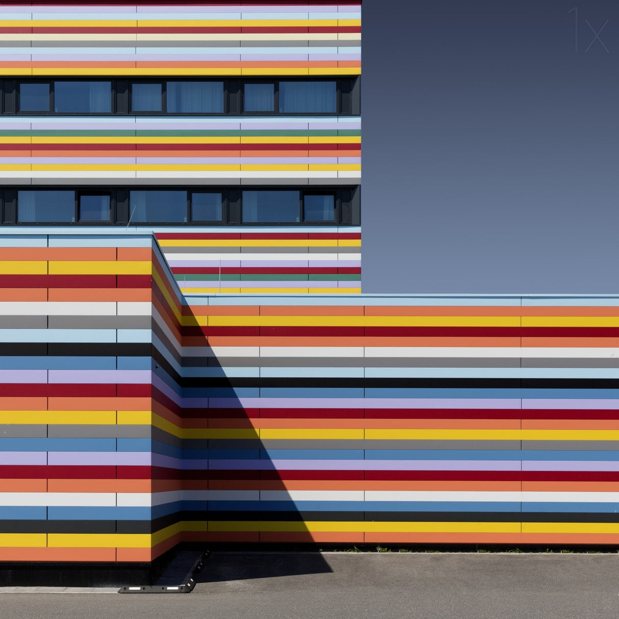 Coloured Corner Poster och Canvastavla