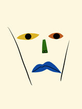 Lines and Cut Out Poster och Canvastavla