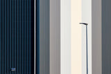 varel factory stripes Poster och Canvastavla