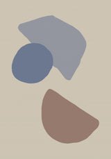 Organic Shapes 04 Poster och Canvastavla