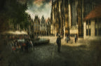 Münster city, Germany Poster och Canvastavla